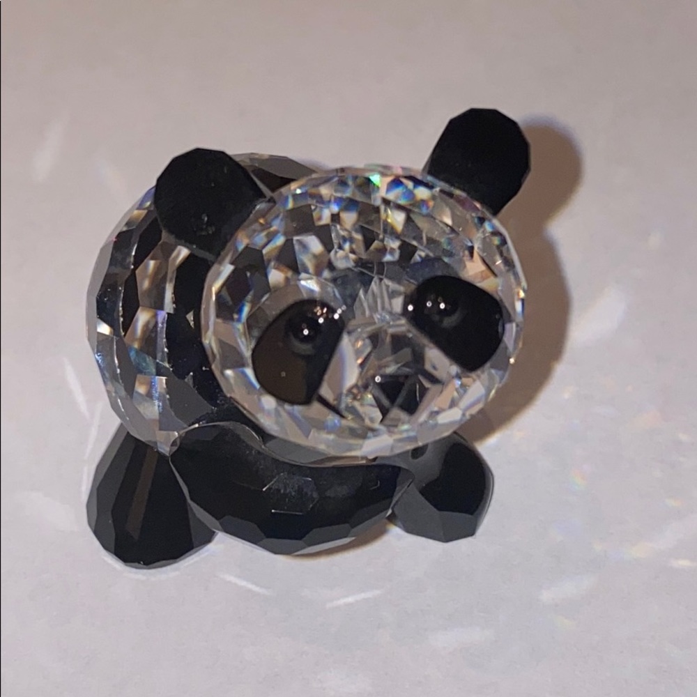 Swarovski Crystal Mother Panda Figurine